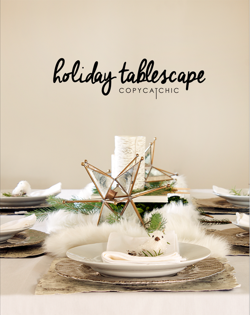 A Holiday Table with Pier 1 Imports - copycatchic