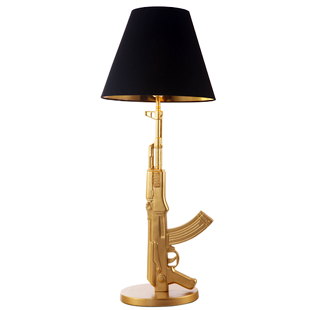 Overstock Artemis Gold Table Lamp