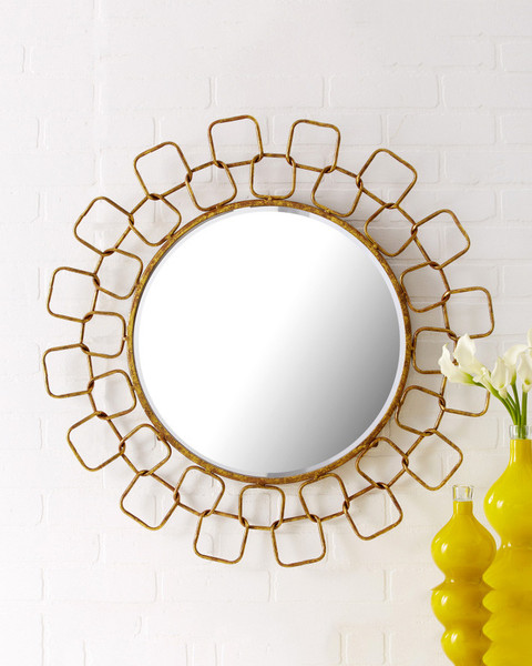 Madison and Parker Metropolitan Wire Link Mirror