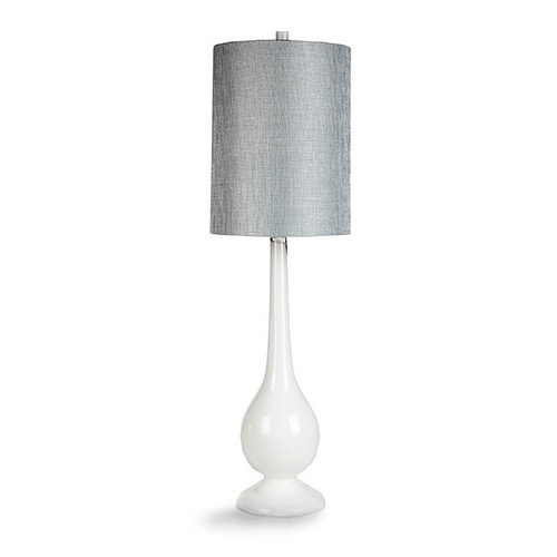 Bliss Home and Design Longshade White Lamp
