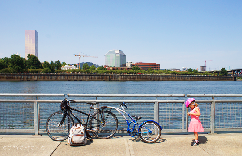 renting bikes on the waterfront portland oregon