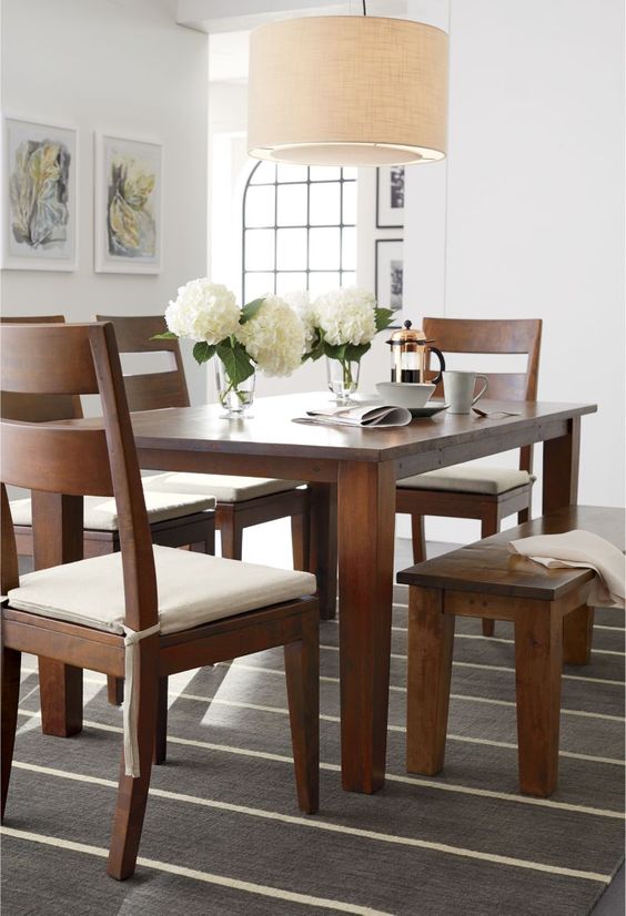 Daily Find Crate And Barrel Basque Honey Wood Dining Chair Copycatchic