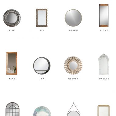 Home Trends | our favorite mirrors for under $250 from copycatchic luxe living for less budget home decor and design looks for less