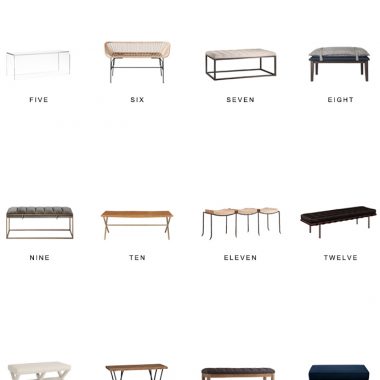Home Trends | our favorite benches for every room in your home from copycatchic luxe living for less budget home decor and design looks for less