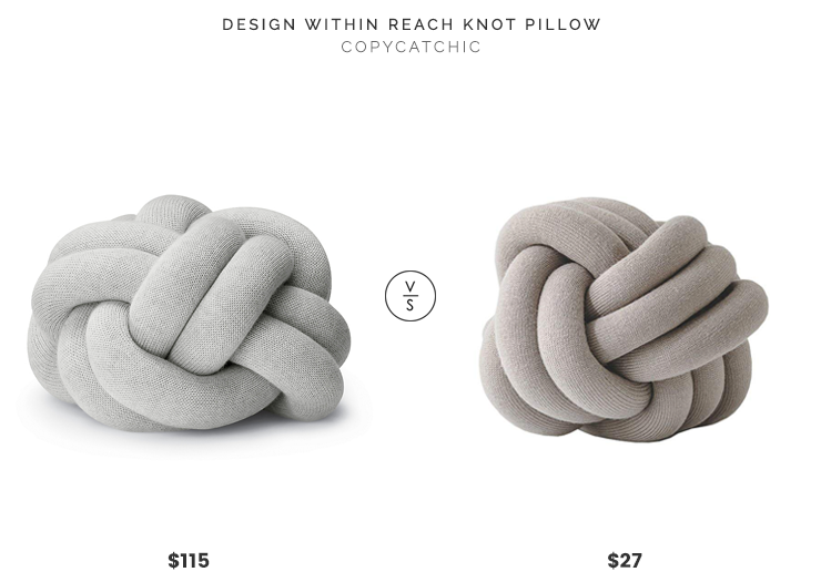 Design Within Reach Knot Pillow 