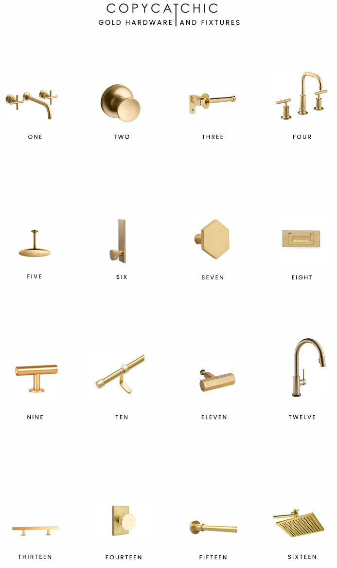 gold hardware for less, gold fixtures for less, brass hardware for less, brass fixtures for less, copycatchic luxe living for less, budget home decor and design, daily finds, home trends, sales, budget travel and room redos