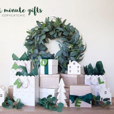 Modern minimalist stylish last minute gift ideas for everyone. Holiday Gift guide Copy Cat Chic hipster favorites for the whole family | Luxe living for less