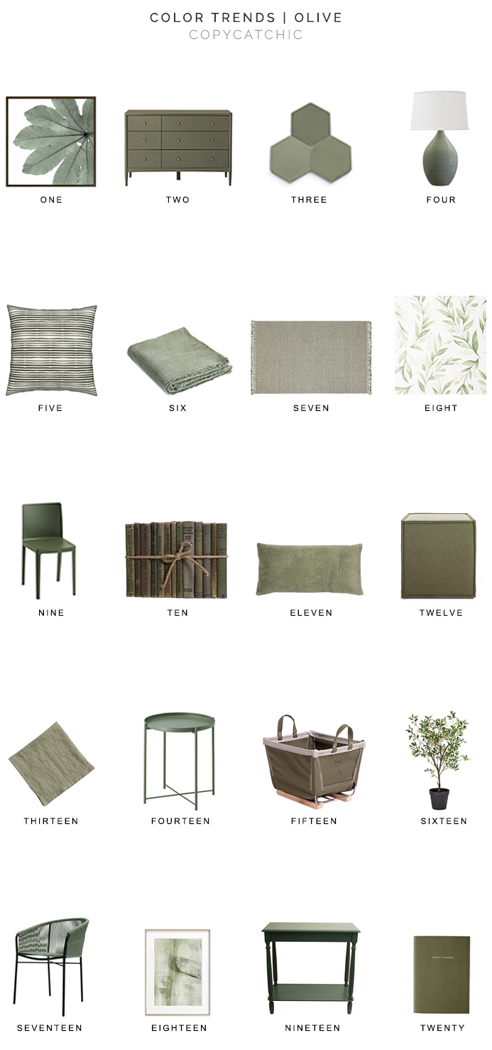 olive green decor for less, copycatchic luxe living for less, budget home decor and design, daily finds, home trends, sales, budget travel and room redos