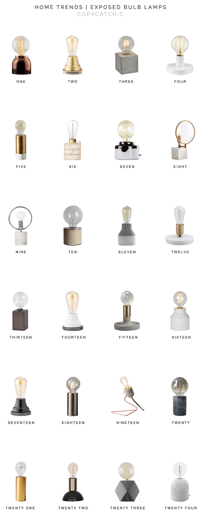 exposed bulb lamp look for less, exposed bulb lamps for less, modern lamps, contemporary lamps, copycatchic luxe living for less, budget home decor and design, daily finds, home trends, sales, budget travel and room redos