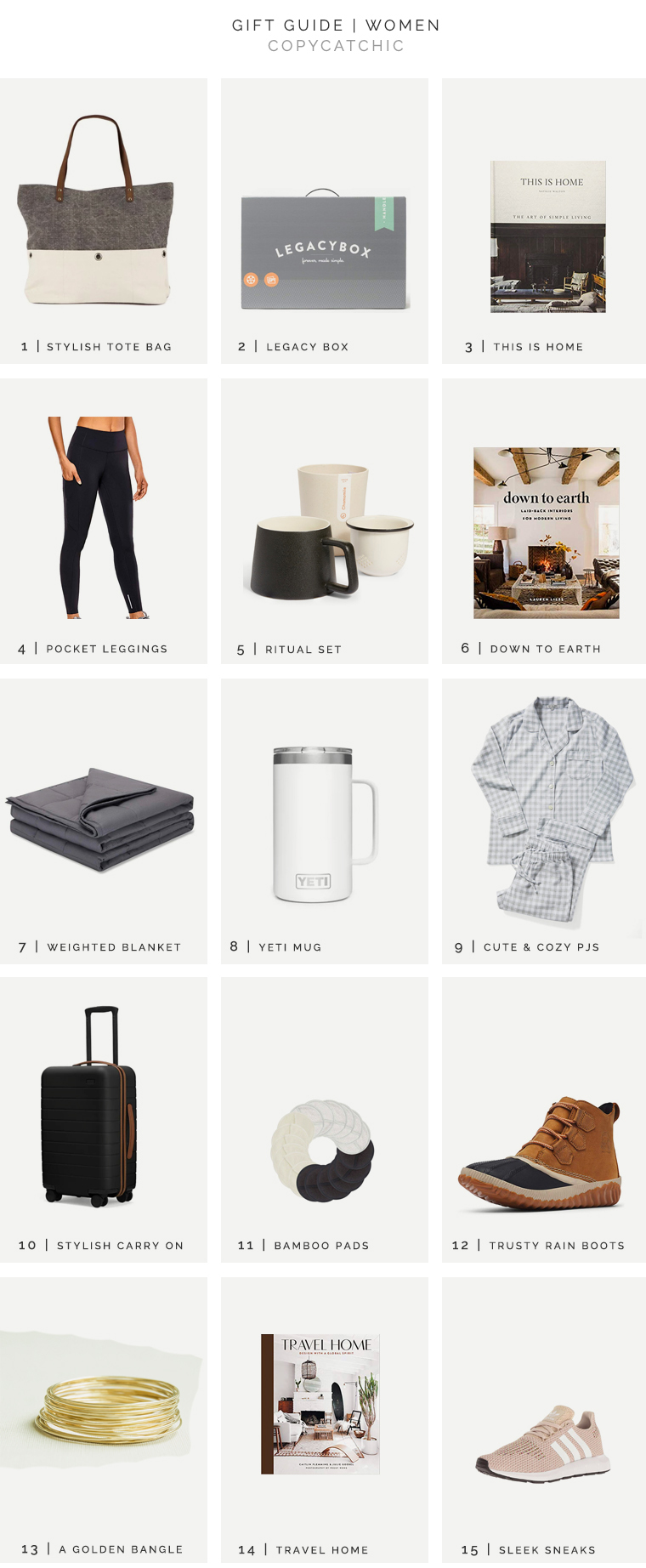 Holiday Gifts for Women | Copy Cat Chic favorites for 2019 chic, minimalist, modern, gorgeous curated gift ideas for all of the deserving women this holiday season! | Luxe living for less