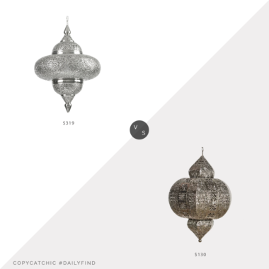 Daily Find: Ballard Designs Moroccan Pendant vs. Wayfair Bungalow Rose Kinsler Lantern, moroccan pendant light look for less. copycatchic luxe living for less, budget home decor and design, daily finds, home trends, sales, budget travel and room redos