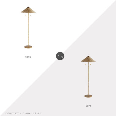 Daily Find: Arteriors Terrace Floor Lamp, arteriors lamp look for less, copycatchic luxe living for less, budget home decor and design, daily finds, home trends, sales, budget travel and room redos