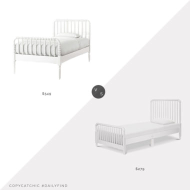 Daily Find: Crate & Kids Jenny Lind Twin Bed vs. Wayfair Jenny Lind Twin Platform Bed, jenny lind bed look for less, copycatchic luxe living for less, budget home decor and design, daily finds, home trends, sales, budget travel and room redos