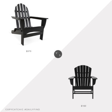 Daily Find: One Kings Lane Classic Adirondack Chair vs. Walmart WestinTrends Adirondack Chair, adirondack chair look for less, copycatchic luxe living for less, budget home decor and design, daily finds, home trends, sales, budget travel and room redos