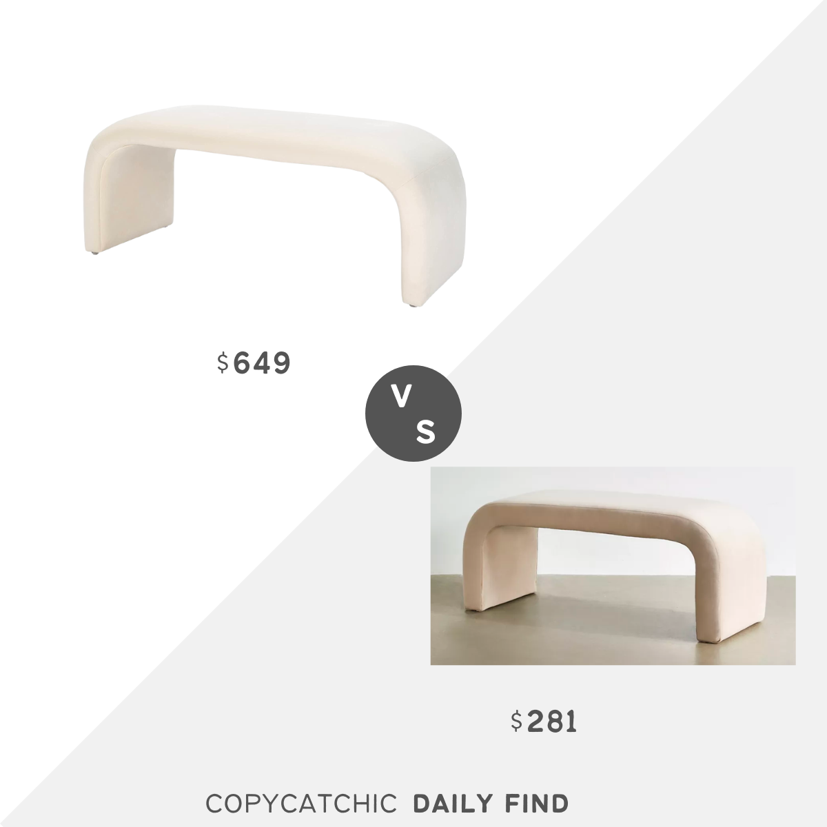 Daily Find | Urban Outfitters Sienna Waterfall Bench - copycatchic