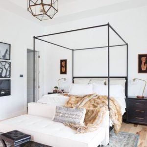 All of our favorite canopy beds on a budget. Want a canopy bed for less than $900? Here are our picks! copycatchic luxe living for less budget home decor and design
