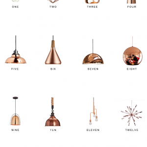 Our fave copper lighting picks by Copy Cat Chic luxe living for less budget home decor 16 of our favorite copper and rose gold chandeliers and pendants