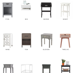 small nightstands for less, bedside tables for less, nightstands under $150, petite nightstands, narrow nightstands, copycatchic luxe living for less, budget home decor and design, daily finds, home trends, sales, budget travel and room redos