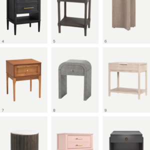 Favorite nightstands under $100, budget nightstands, stylish nightstands for less, look for less, copycatchic luxe living for less, budget home decor and design, daily dupes, home trends, sales, budget travel and room inspiration